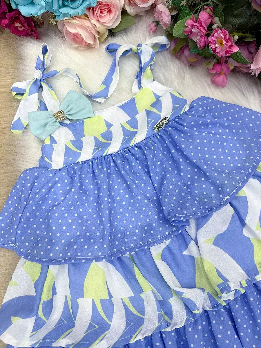 Vestido eloa azul, foto 6