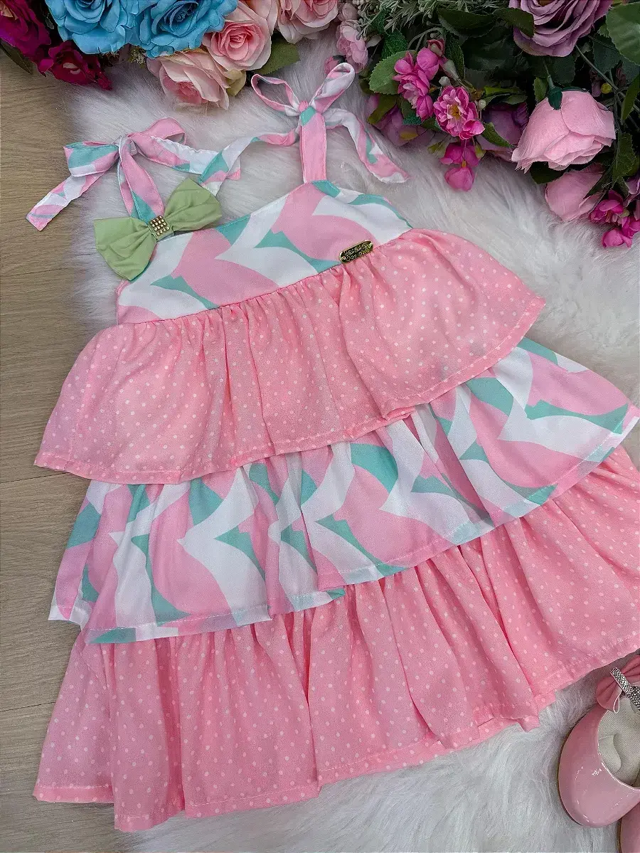 Vestido eloa rosa, foto 7