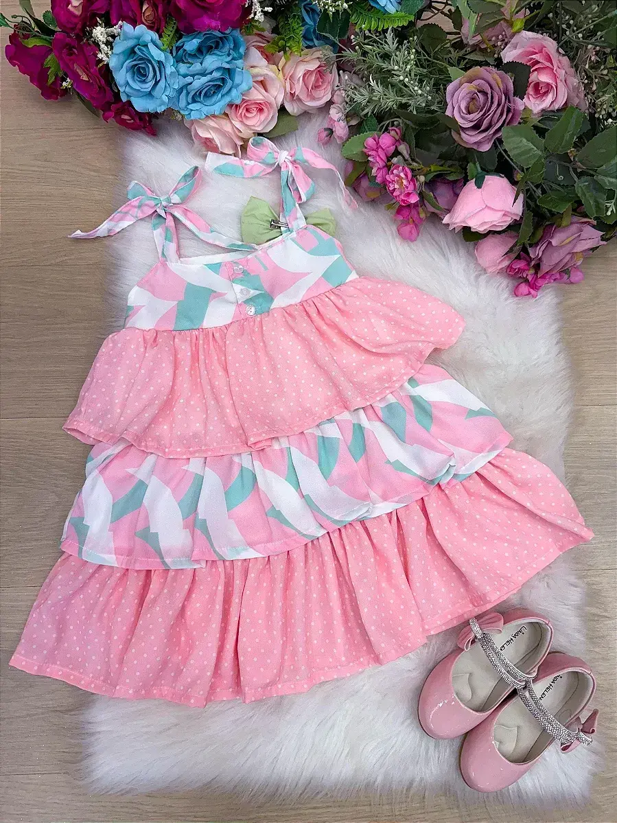 Vestido eloa rosa, foto 8