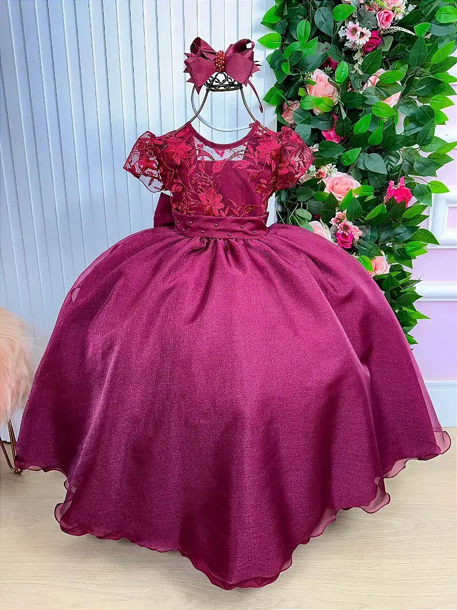 Vestido mariza longo marsala, foto 2