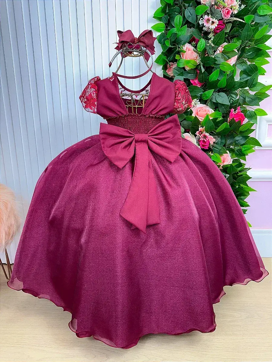 Vestido mariza longo marsala, foto 5