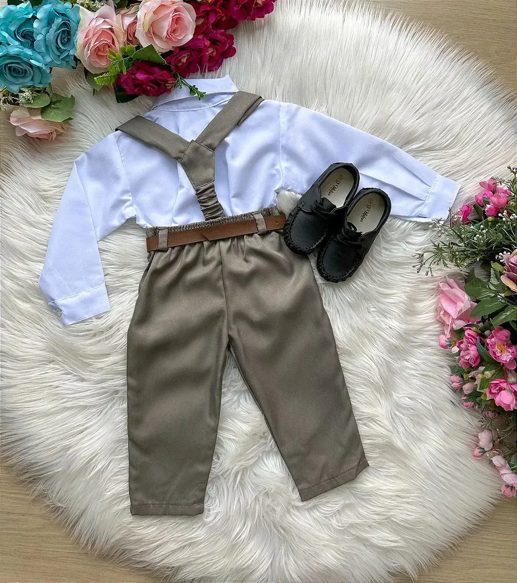 Conjunto leo suspensorio verde militar, foto 3