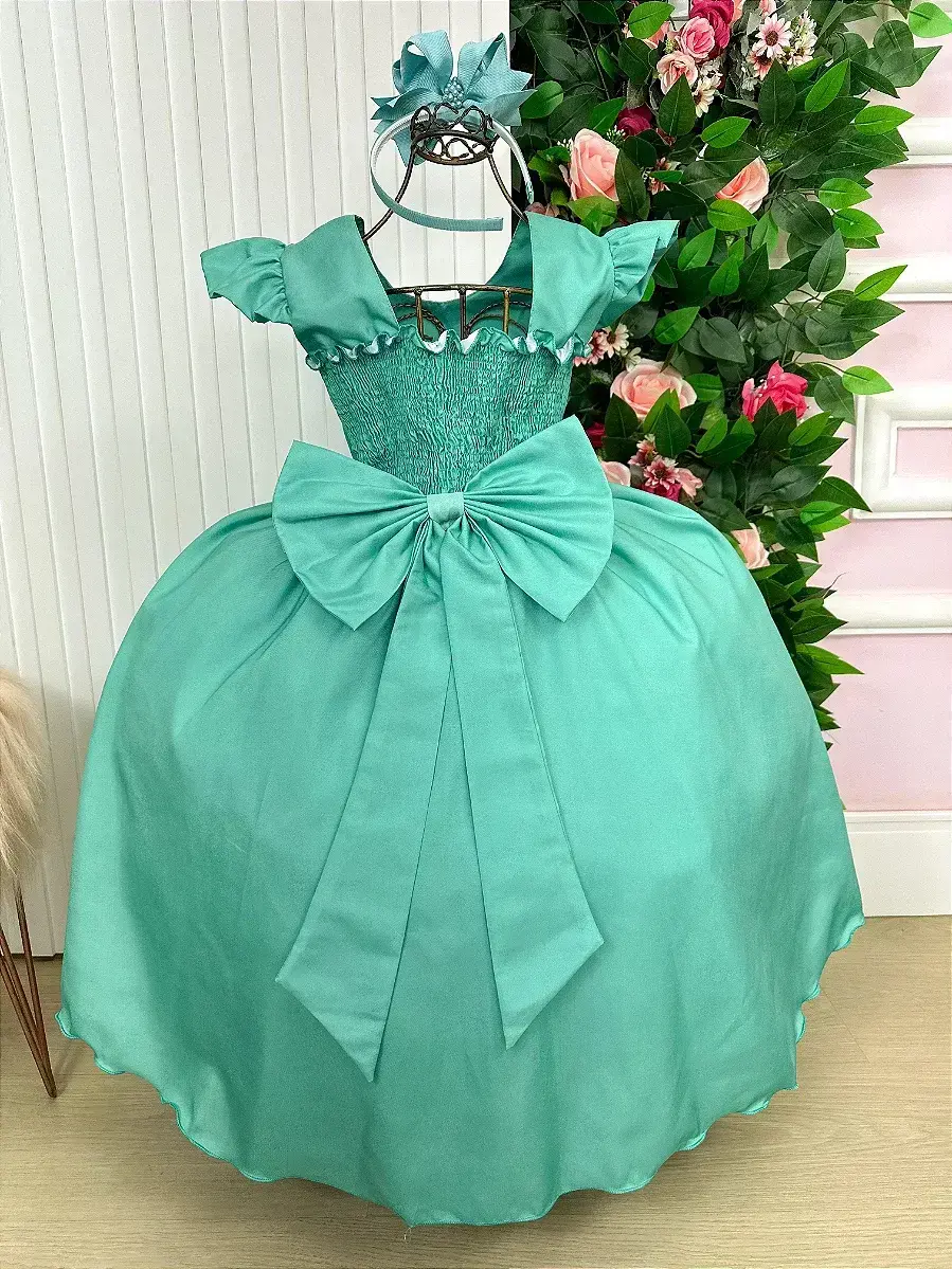 Vestido ariane longo verde menta, foto 7