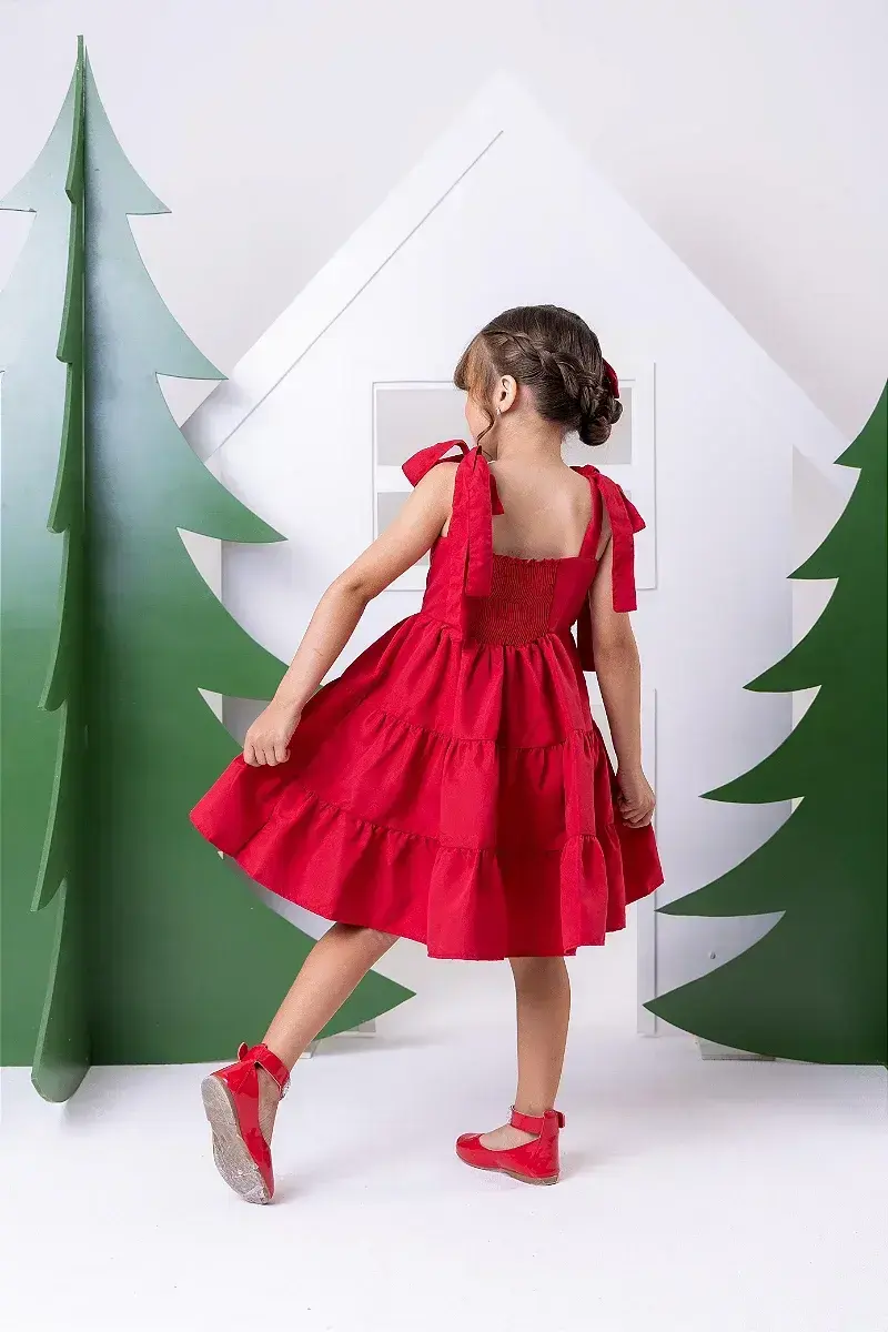 Vestido vermelho cerejinha, foto 2
