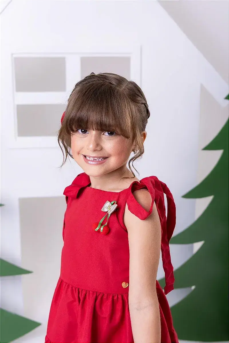 Vestido vermelho cerejinha, foto 4