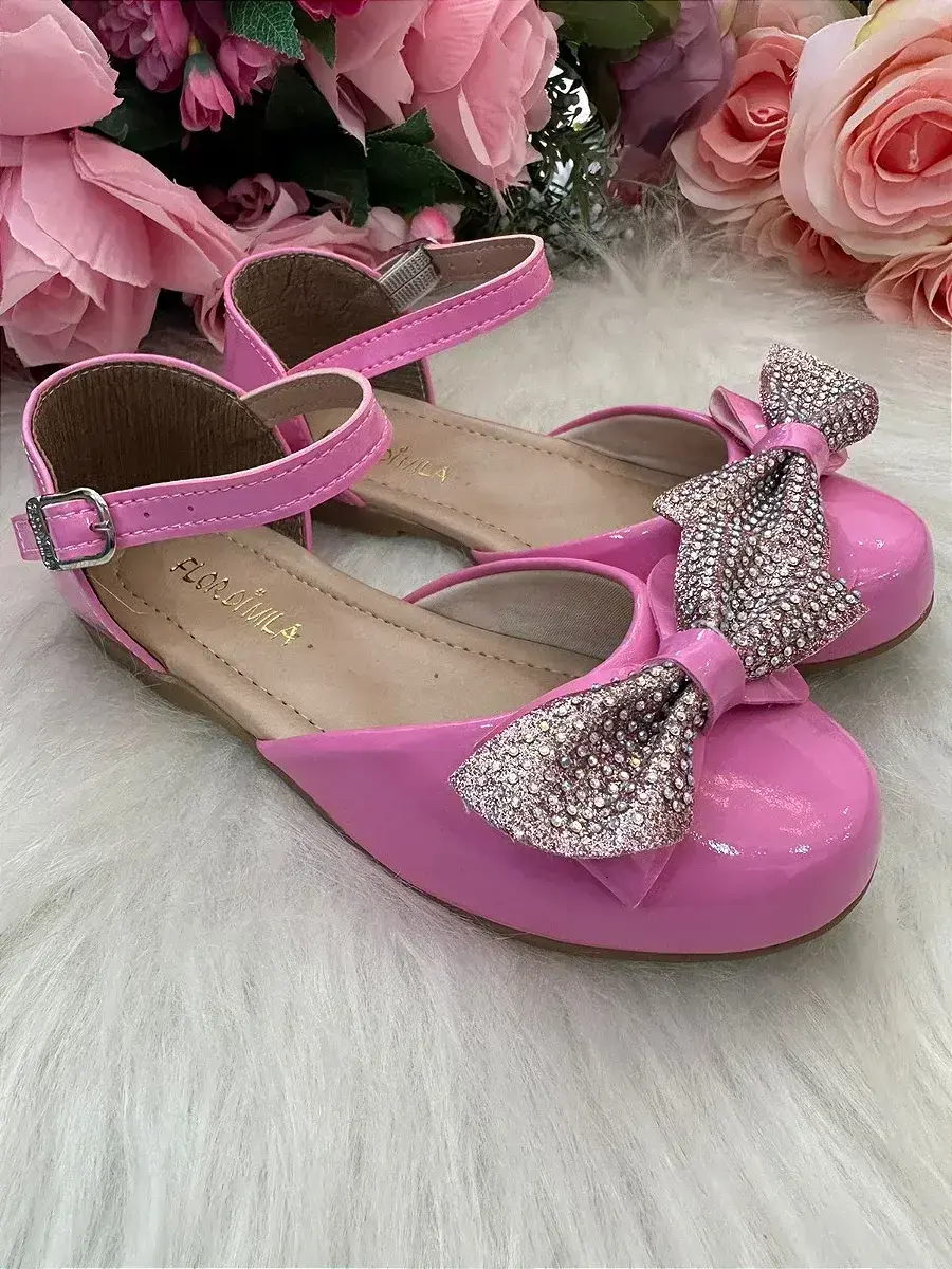 Sapatilha brilho rosa chiclete, foto 4