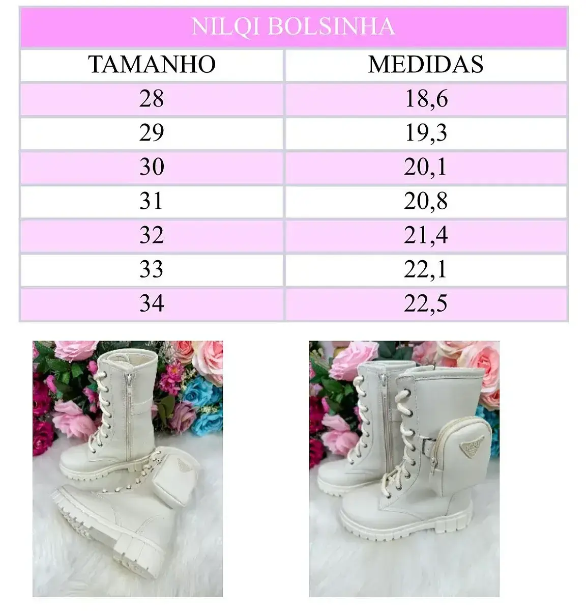 Guia de tamanhos