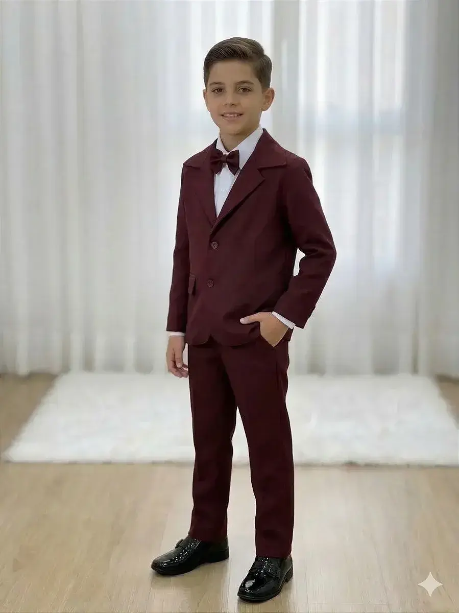 Conjunto social jorge terno marsala