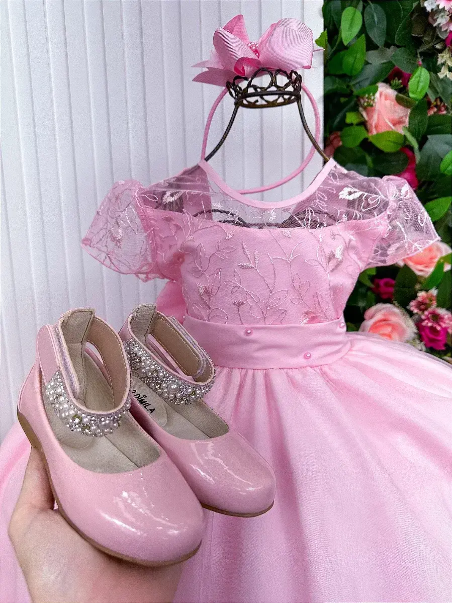 Vestido mariza longo rosa, foto 3
