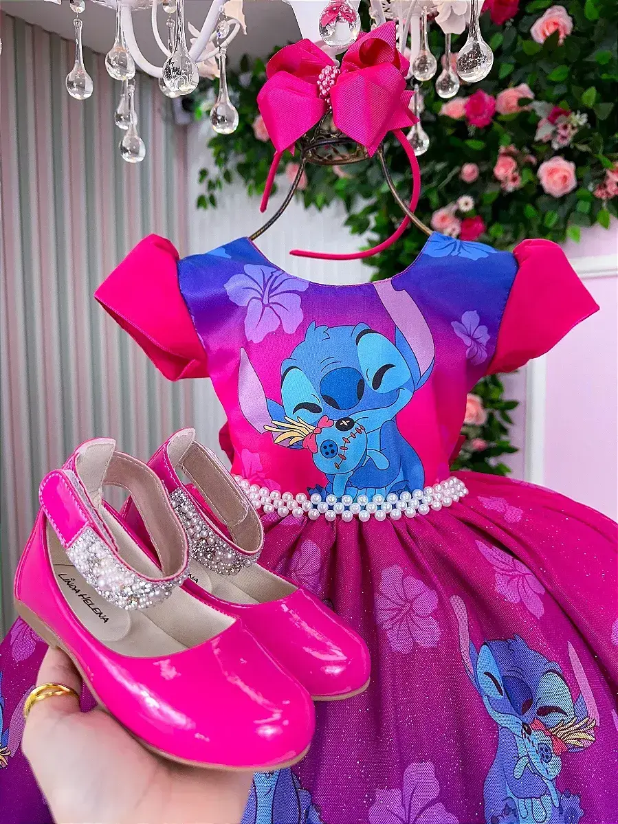 Vestido festa Lilo Stitch, foto 4