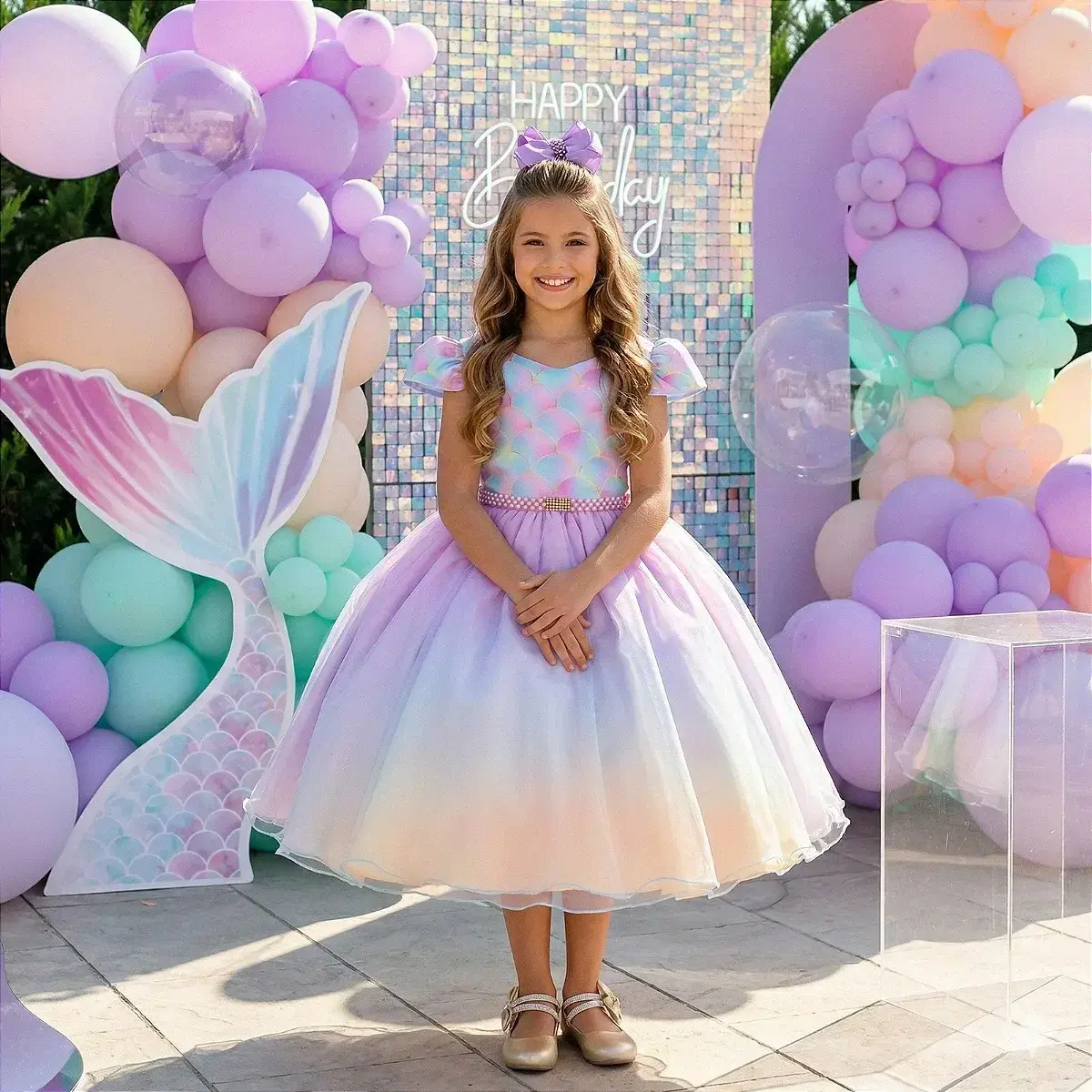 Vestido sereia