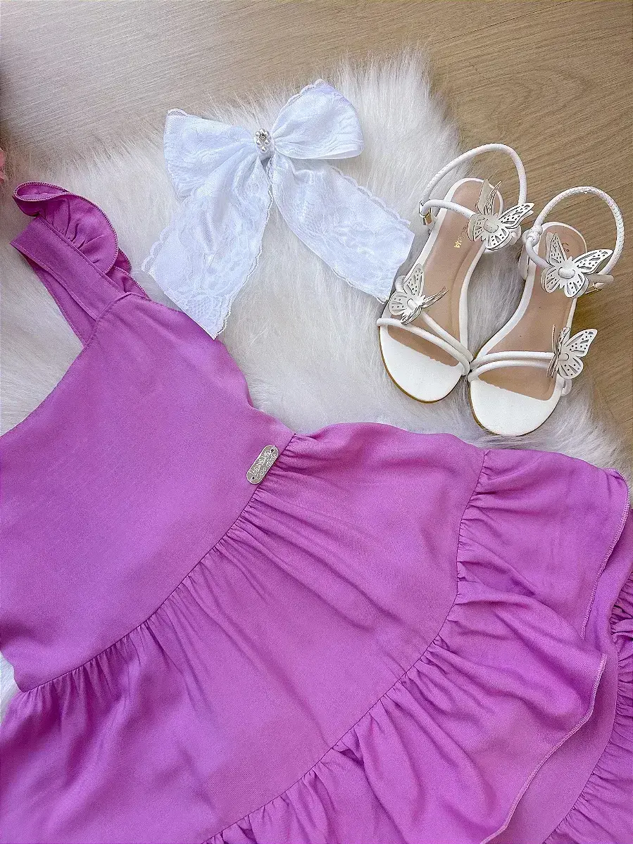 Vestido mariana modinha lilas, foto 2