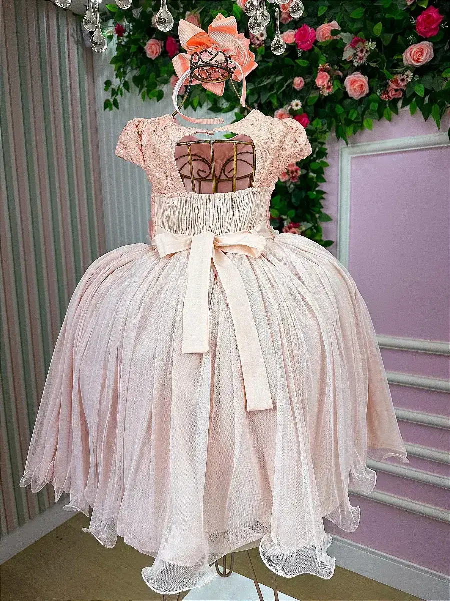Vestido salmão, foto 4