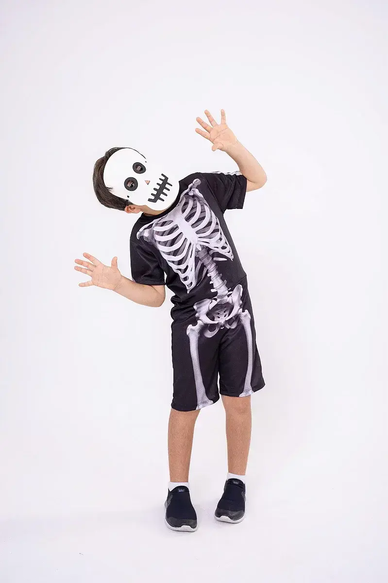 Fantasia Halloween esqueleto