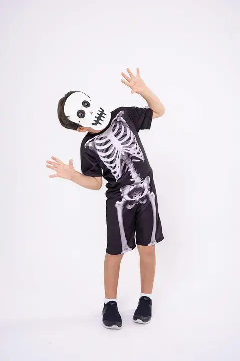 Fantasia Halloween esqueleto
