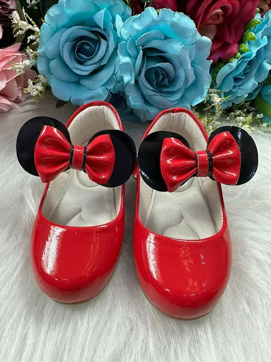 Sapatilha Minnie vermelha