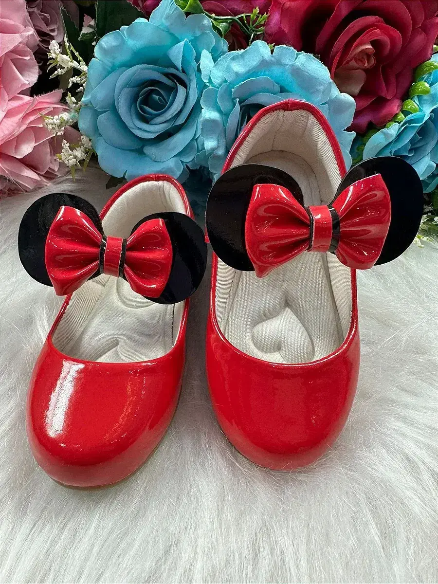 Sapatilha Minnie vermelha, foto 2