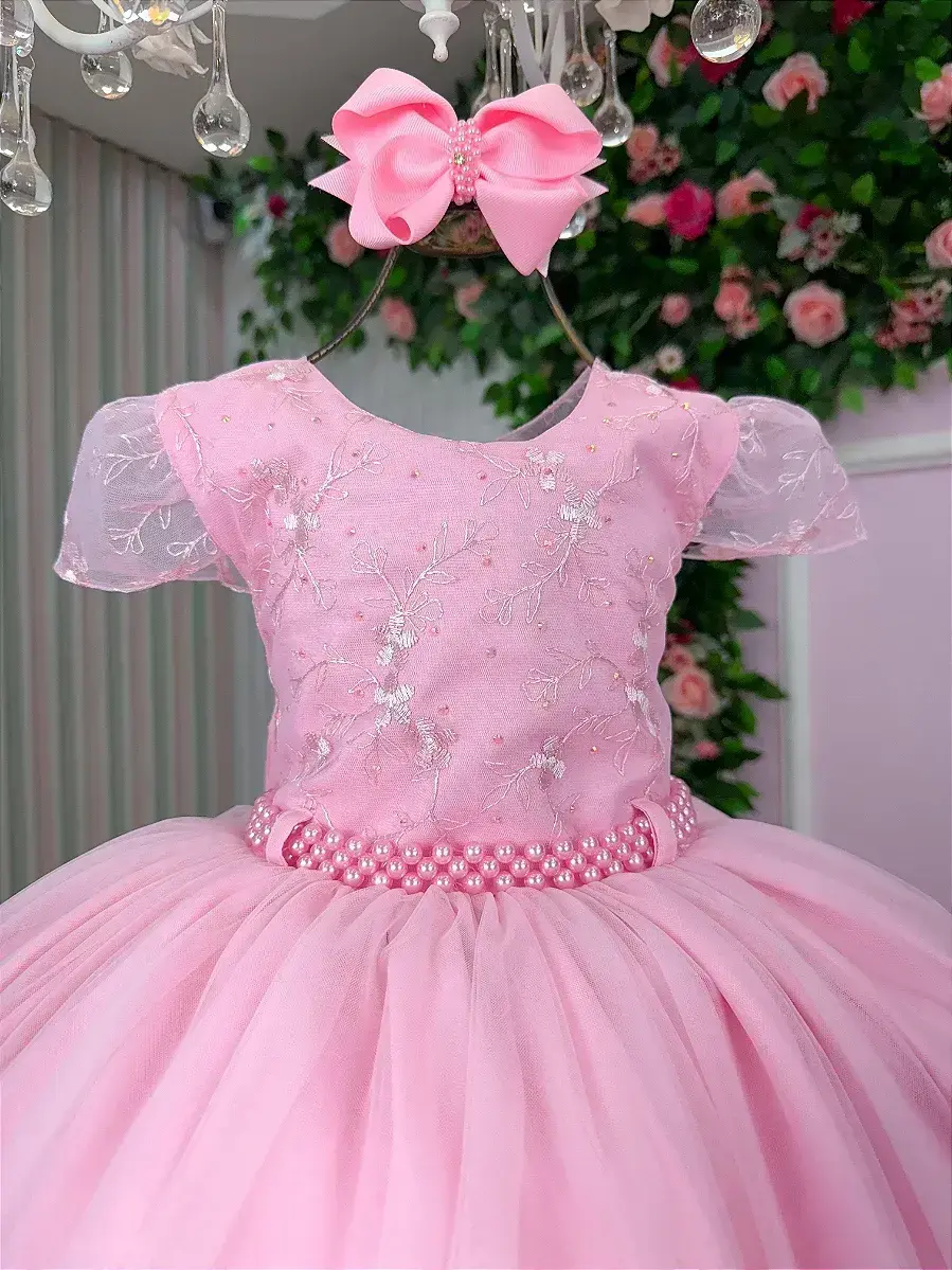 Vestido beatriz rosa, foto 2