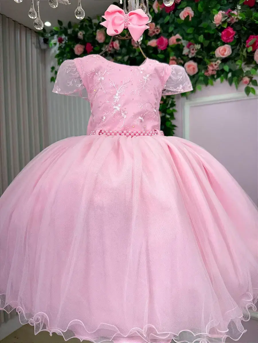 Vestido beatriz rosa, foto 4