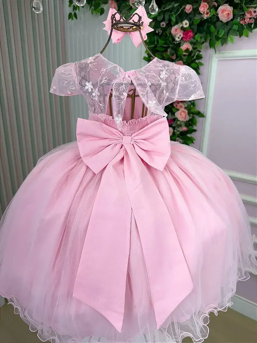 Vestido beatriz rosa, foto 6