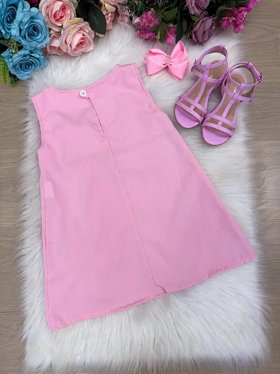 Vestido jojo flor rosa, foto 8