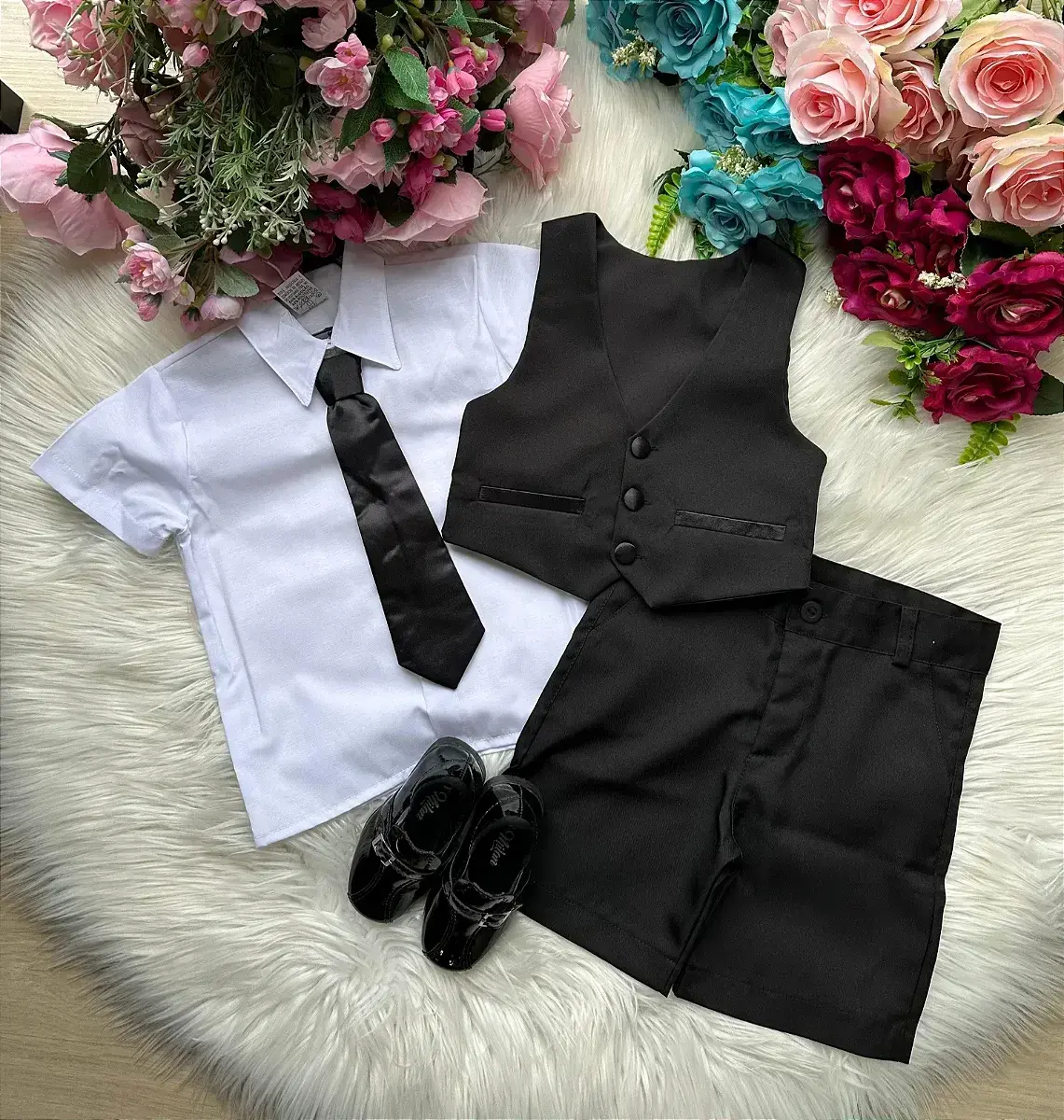 Conjunto social colete preto, foto 2