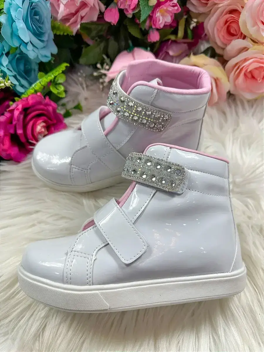 Tenis bota branco, foto 3