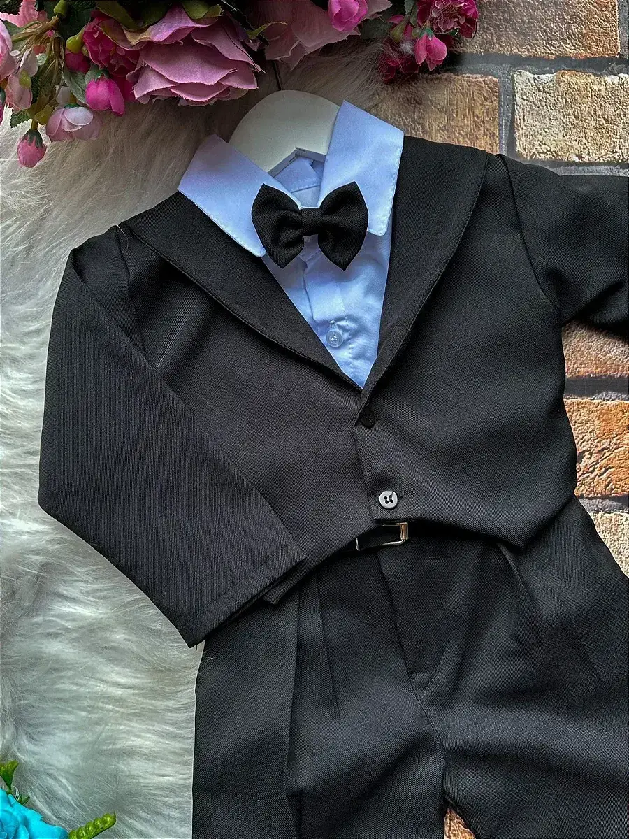 Conjunto social terno hugo preto, foto 2