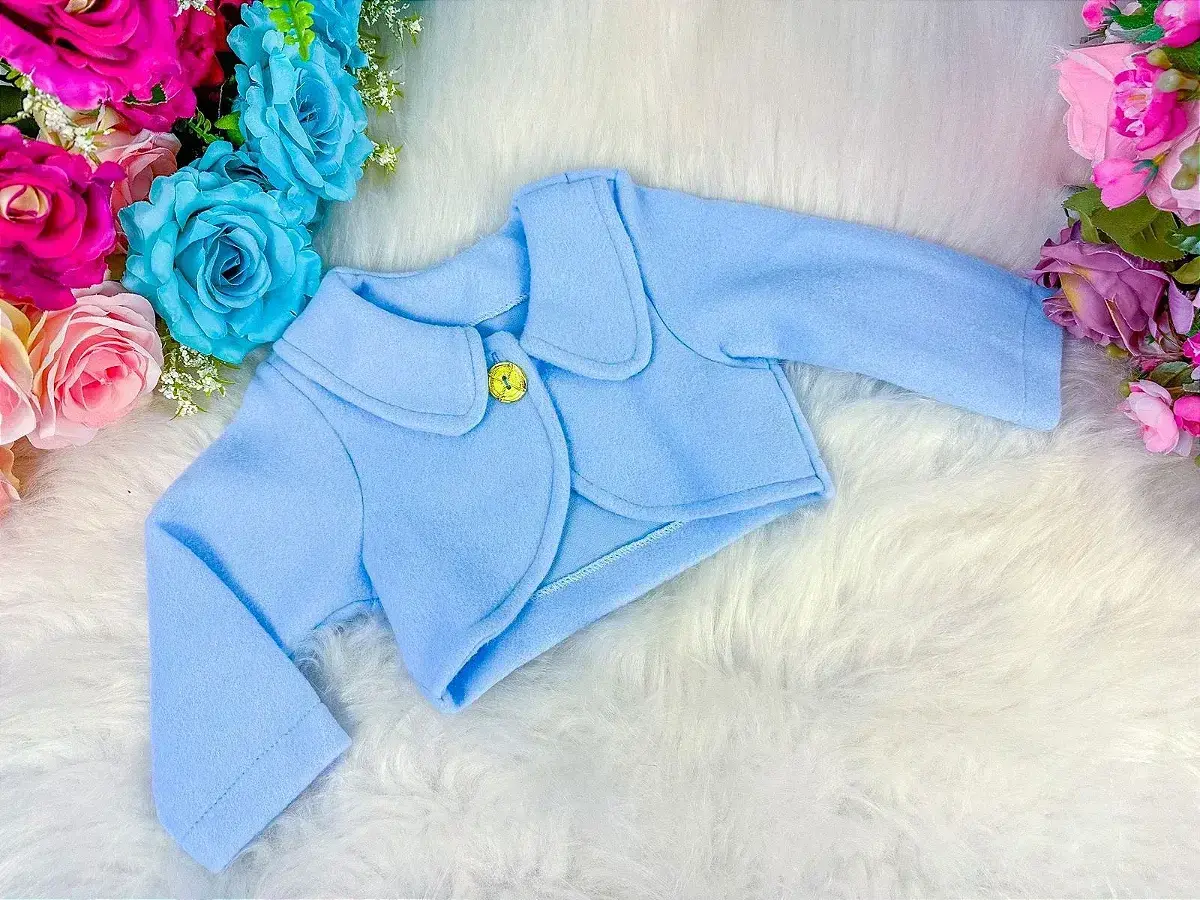 Bolero azul chique