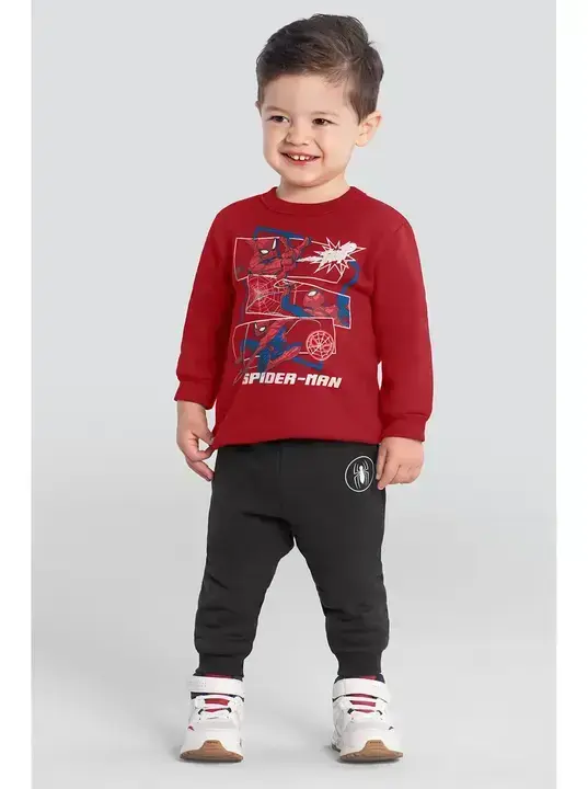 Conjunto do homem aranha metalizado
