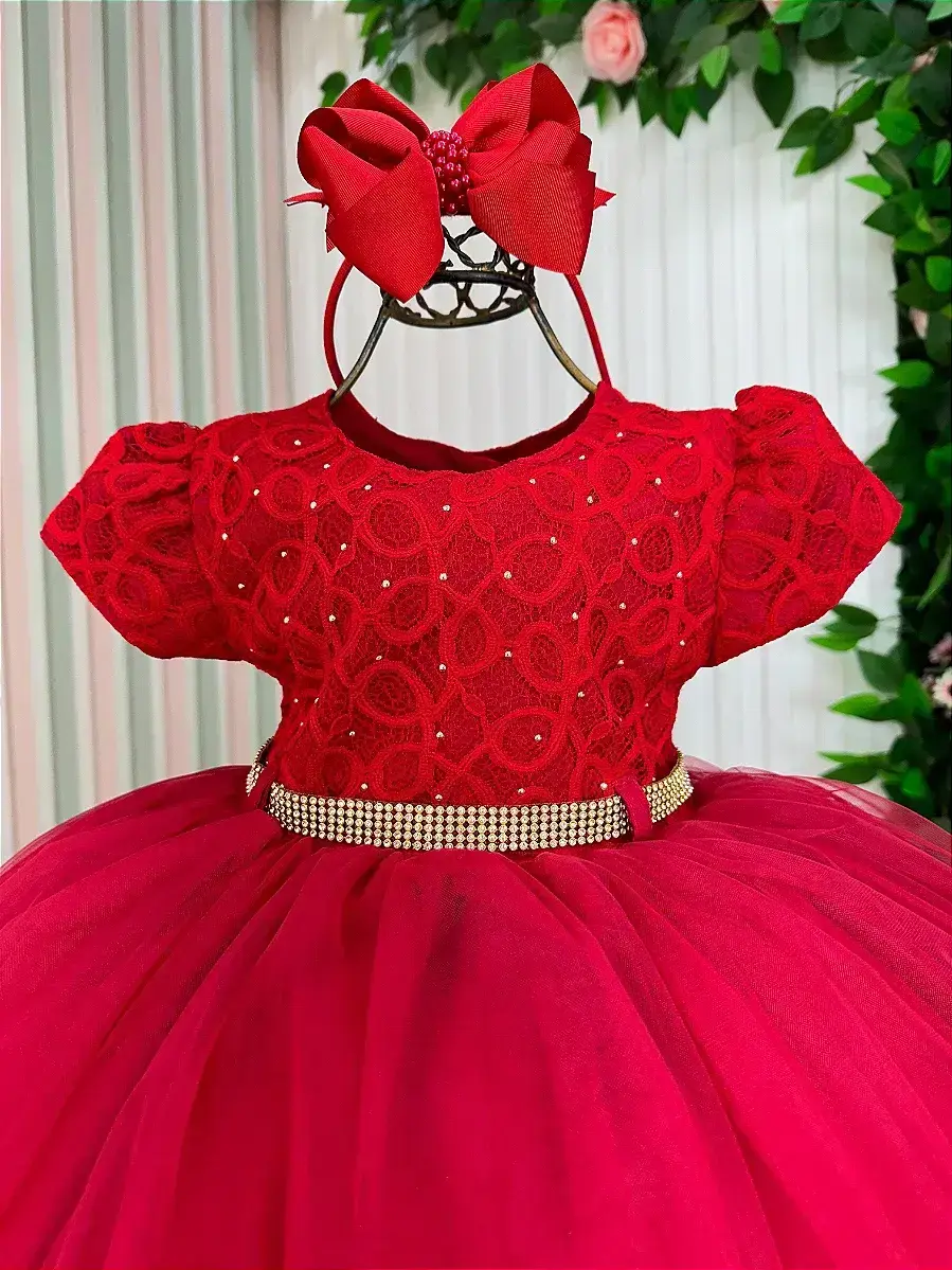 Vestido holly vermelho, foto 2