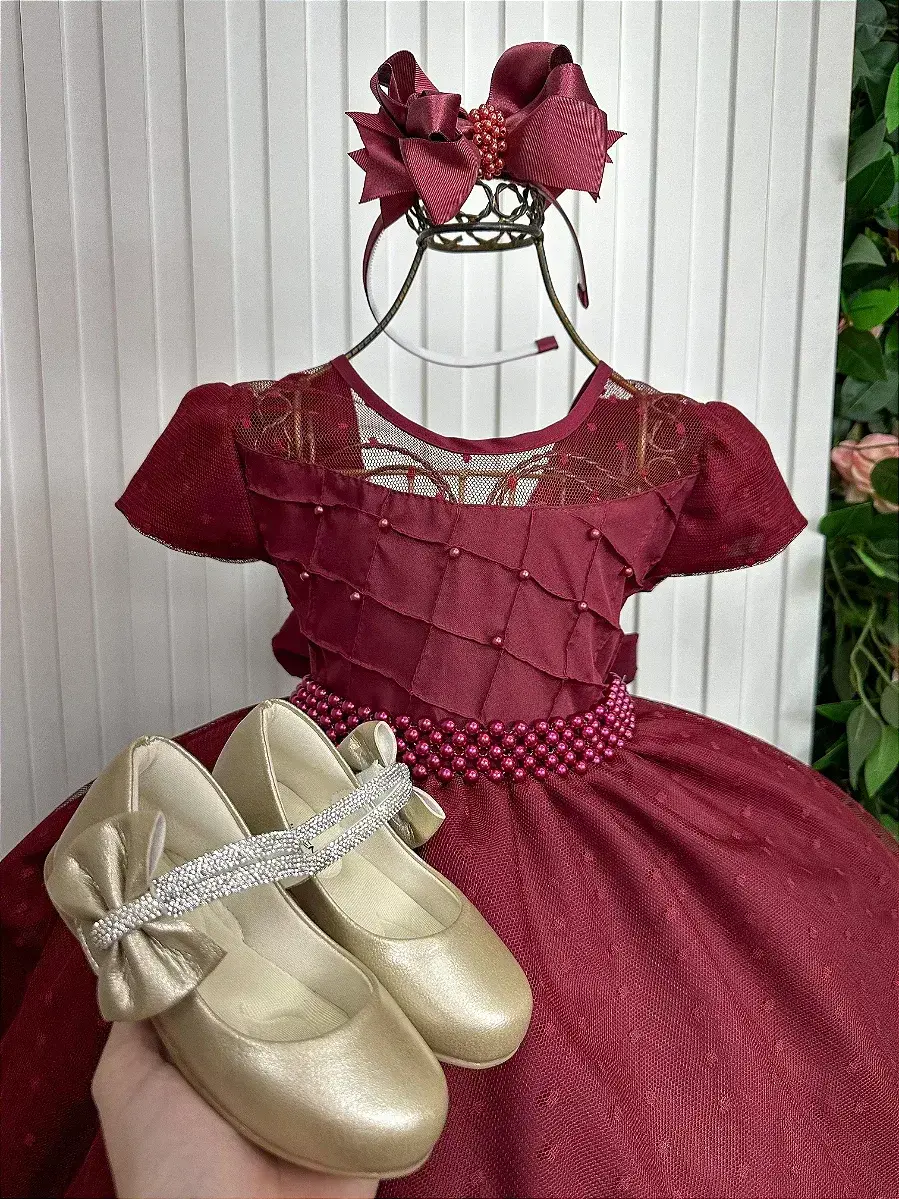 Vestido sonia longo marsala, foto 3