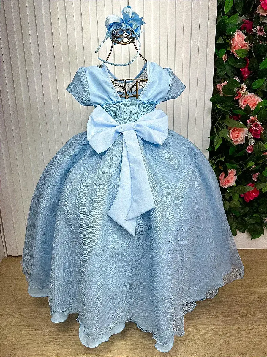 Vestido sonia longo azul, foto 4