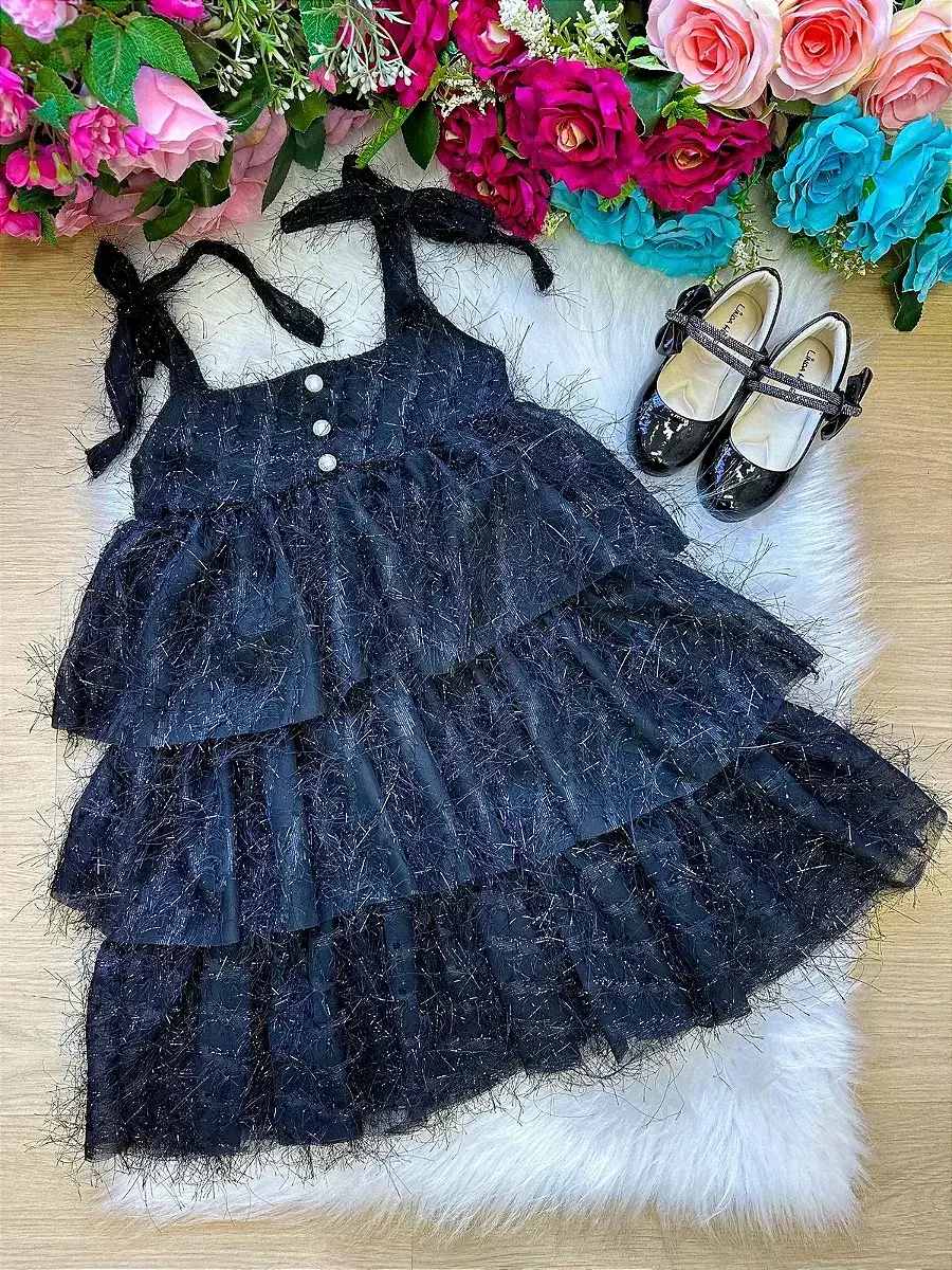 Vestido vitoria preto, foto 4