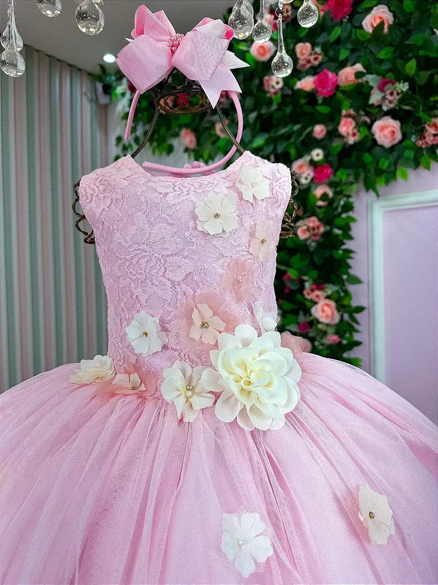 Vestido regata flores rosa, foto 4