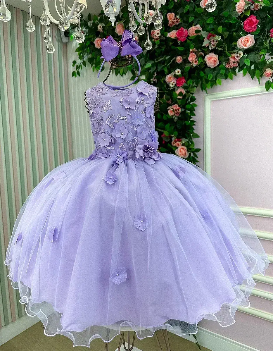 Vestido regata flores lilas, foto 4