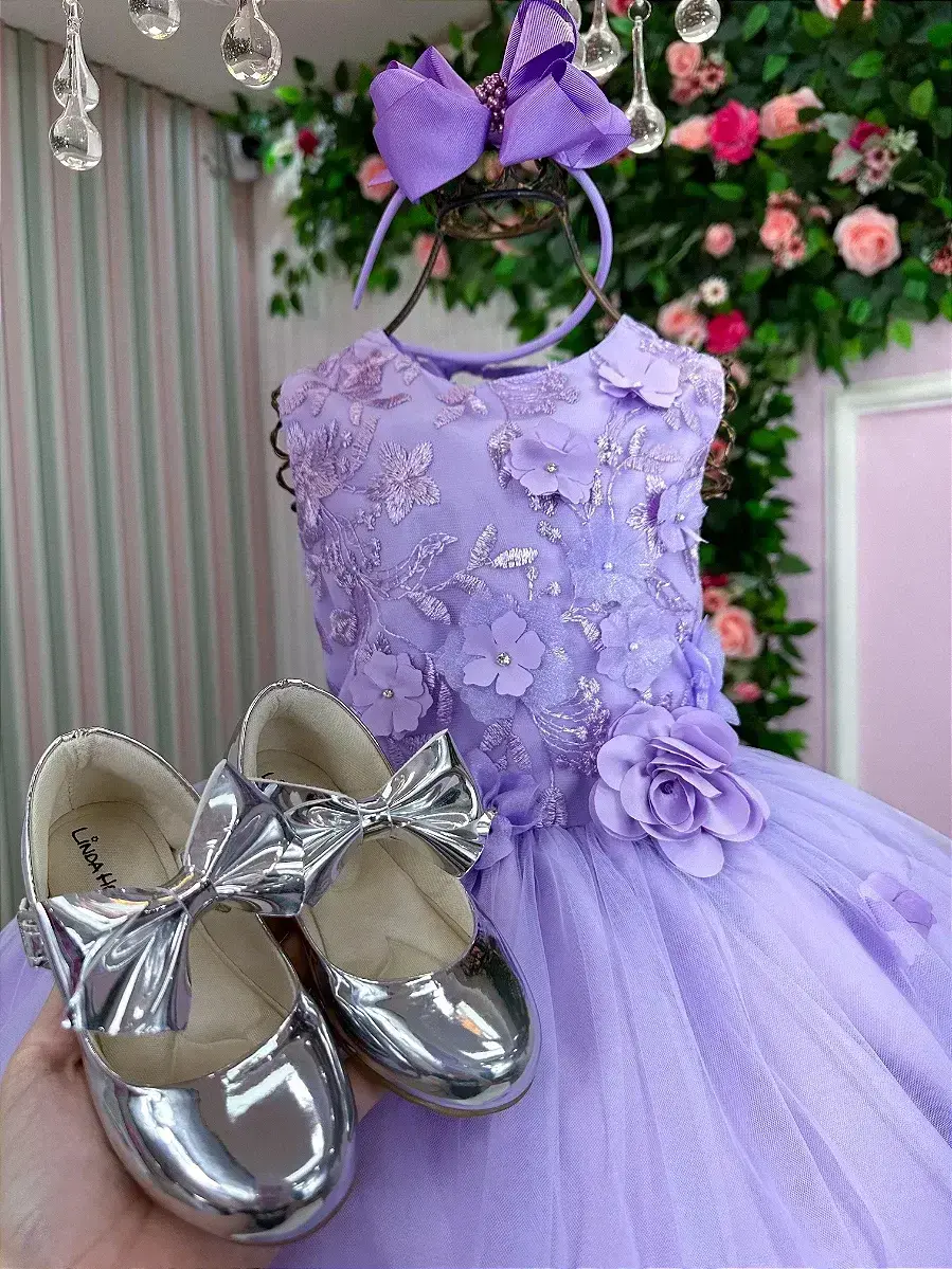 Vestido regata flores lilas, foto 6