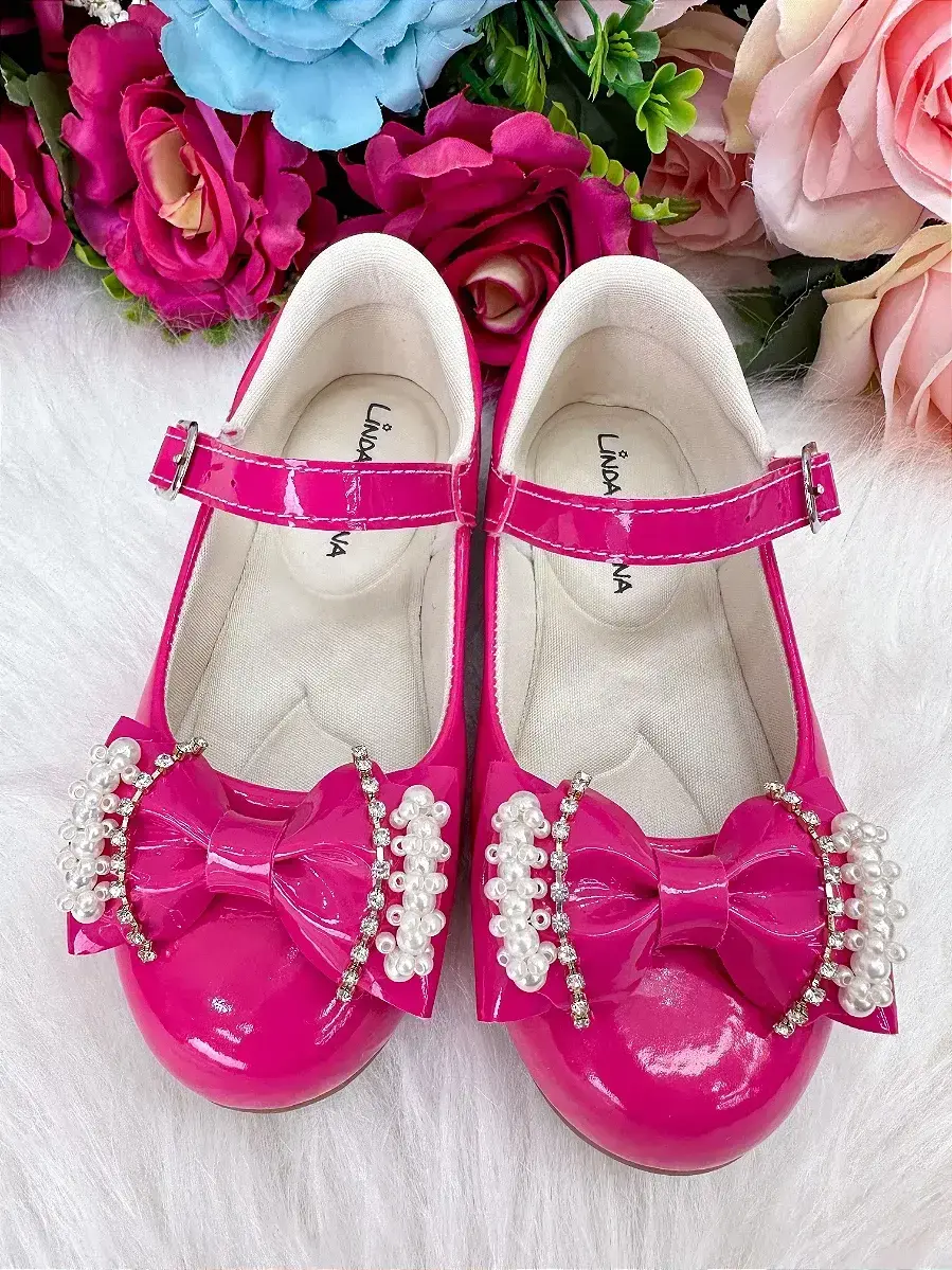 Sapatilha pink perolas neide, foto 5