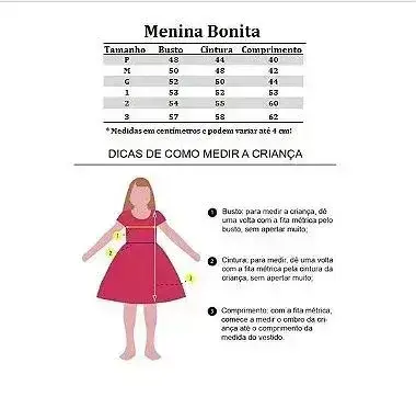Guia de tamanhos