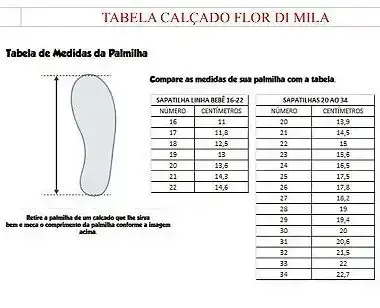 Guia de tamanhos