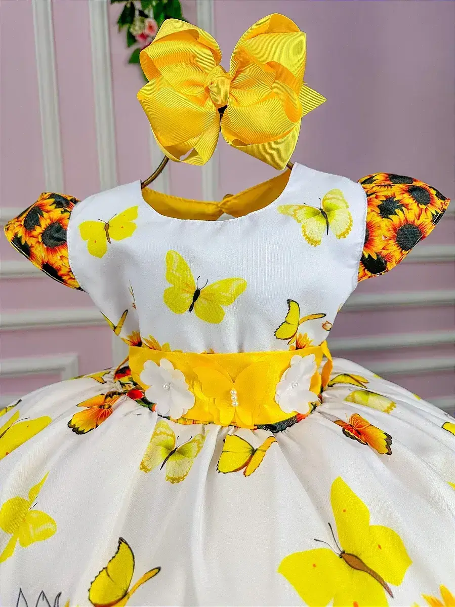 Vestido jardim de girassol, foto 2