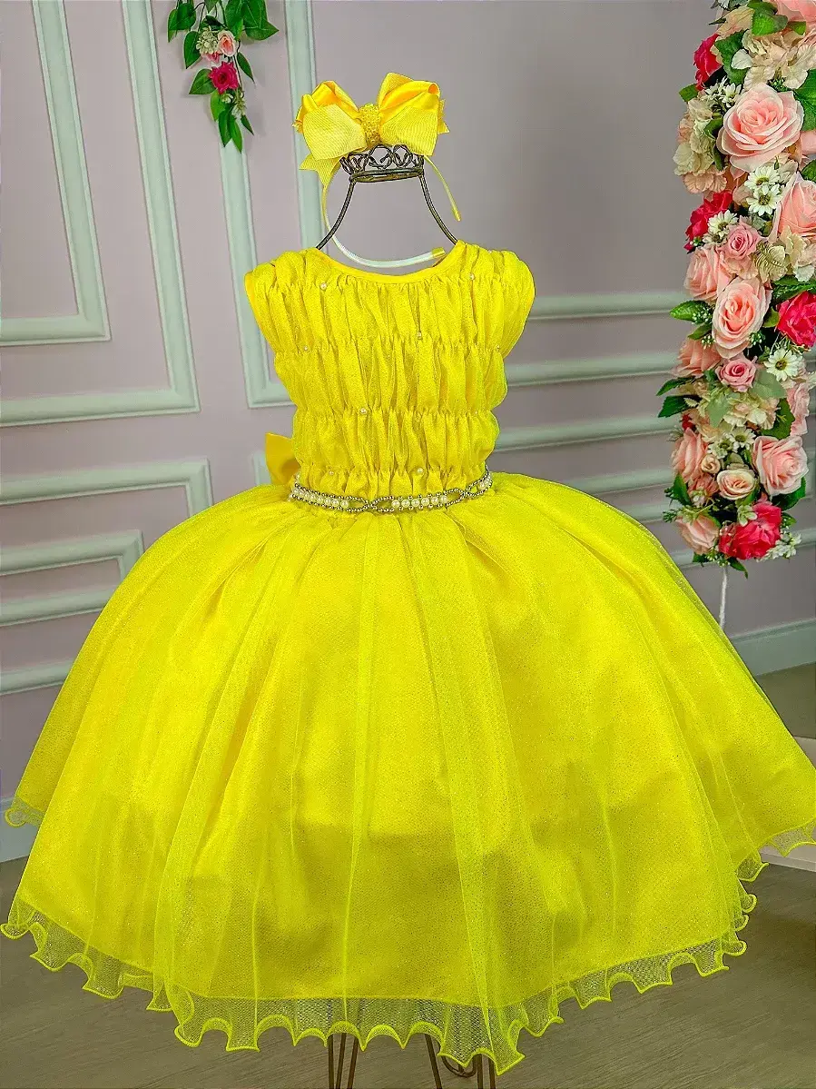 Vestido ana amarelo