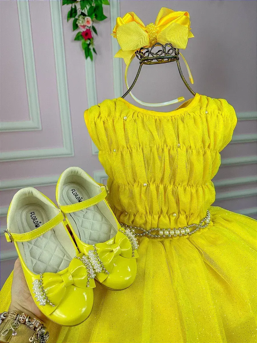 Vestido ana amarelo, foto 3