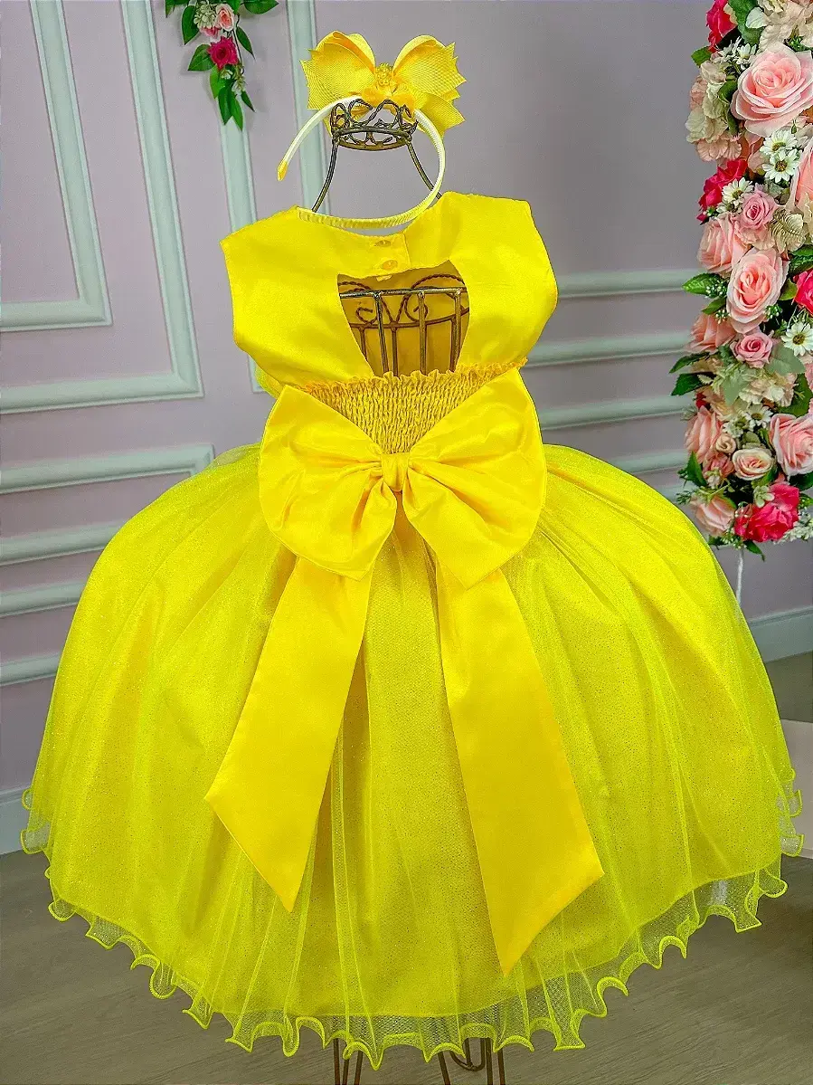 Vestido ana amarelo, foto 5