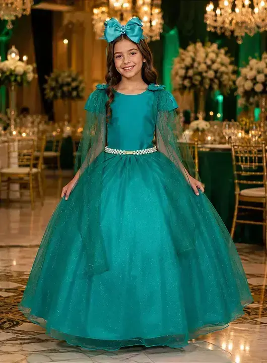 Peça de Vestido longo