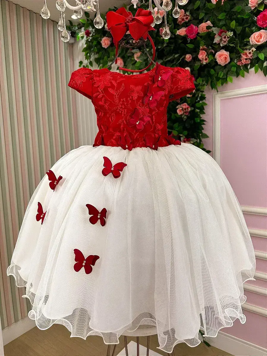 Vestido midi sabrina vermelho off, foto 4