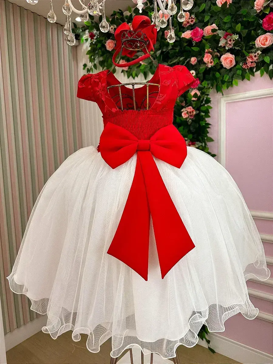 Vestido midi sabrina vermelho off, foto 8