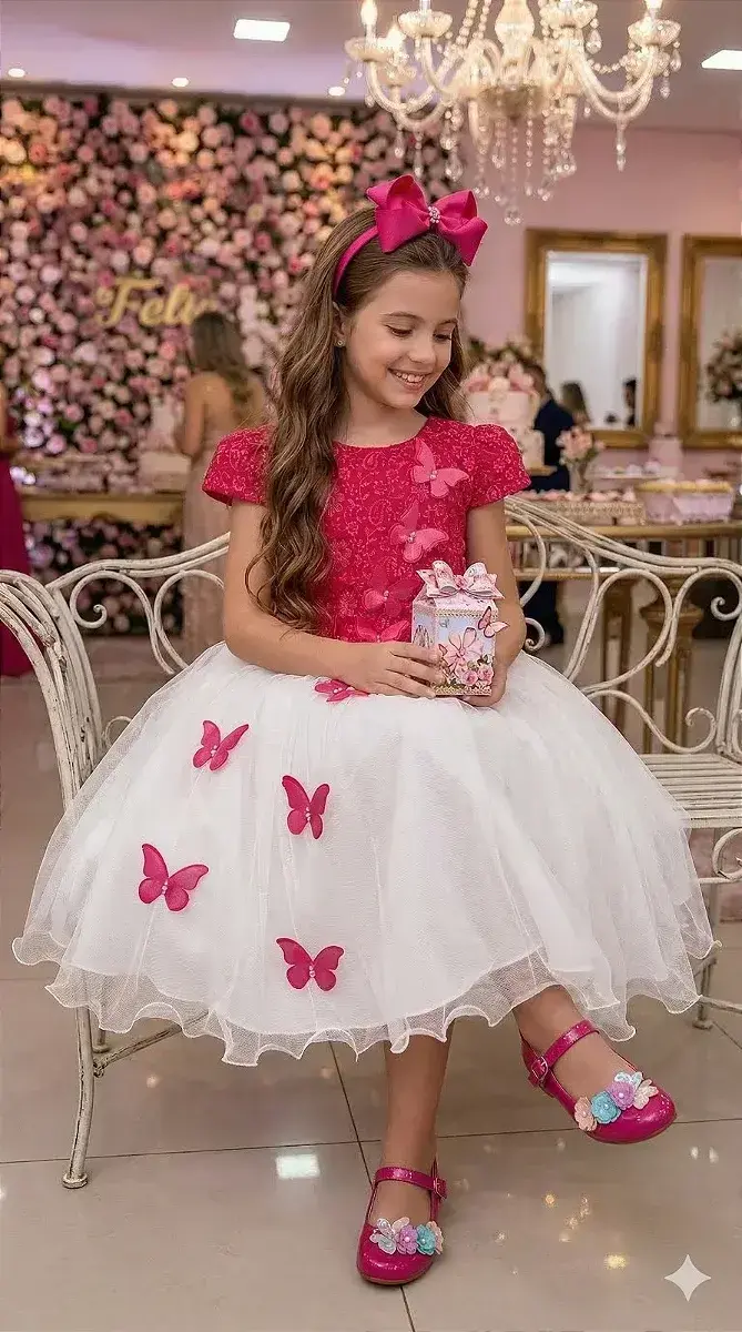 Vestido midi sabrina pink off, foto 3
