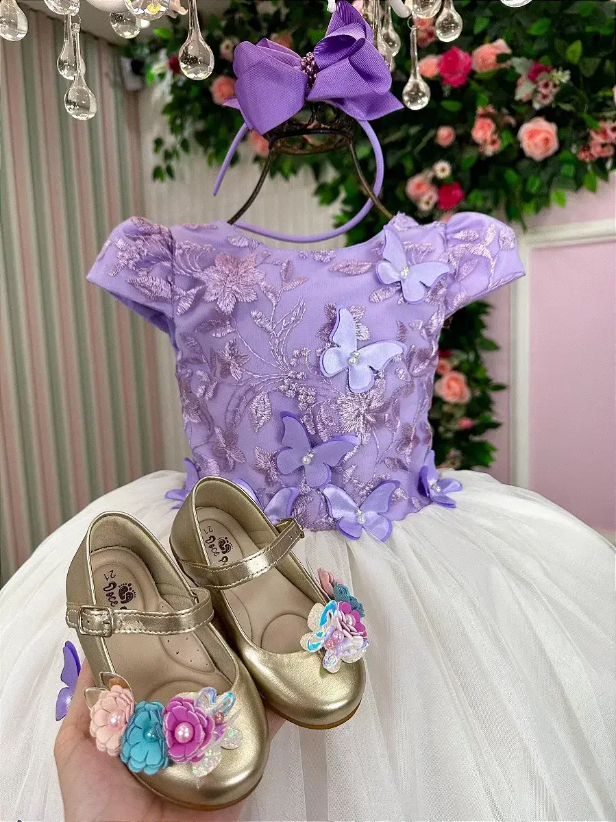Vestido midi sabrina lilas off, foto 6