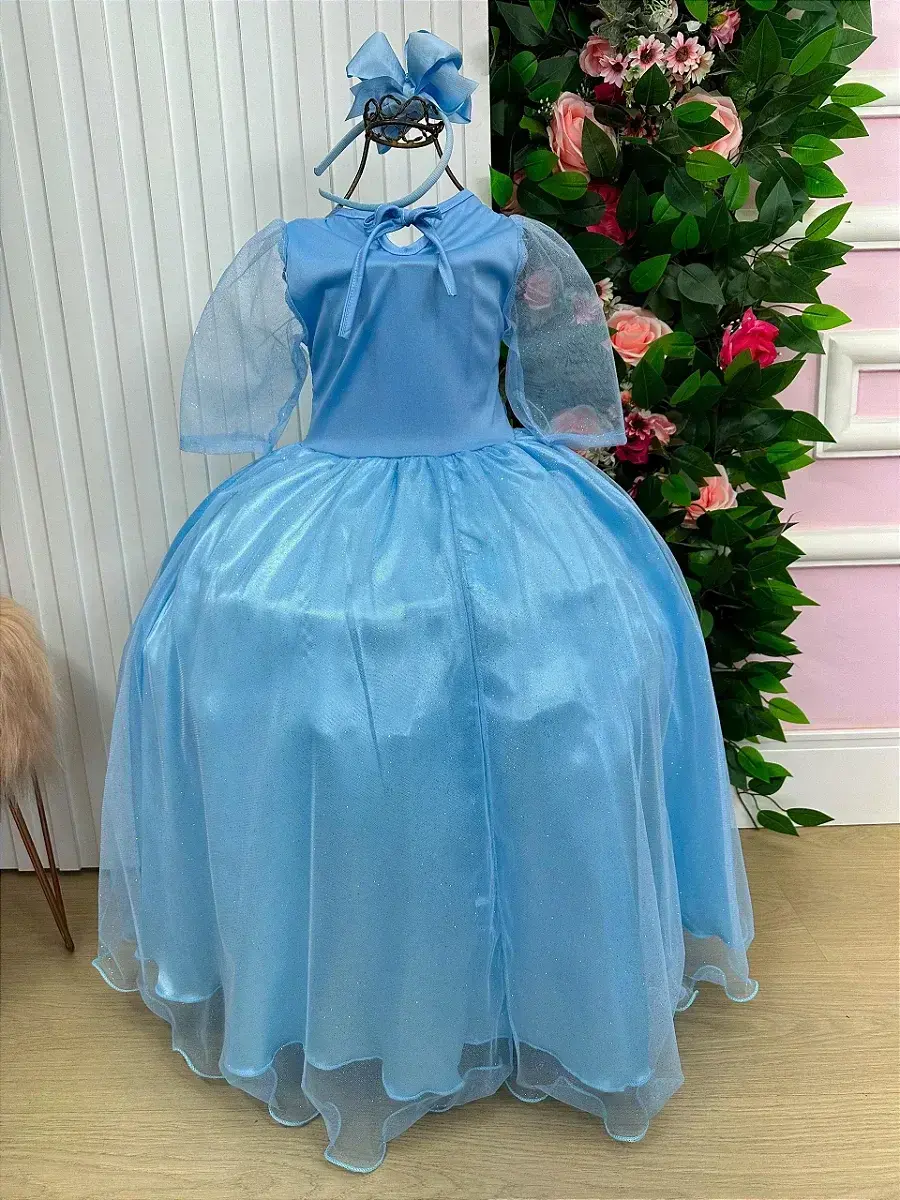 Fantasia longa princesa gelo, foto 8